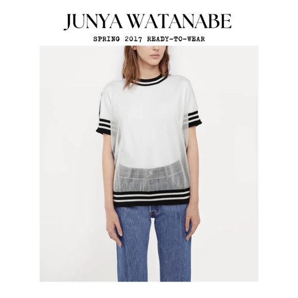 Junya Watanabe x Comme Des Garcons See-Through Mesh Oversized Sweater - Picture 1 of 10